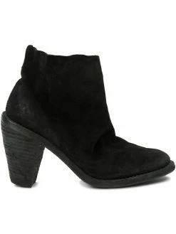 Guidi bottines à talon biseauté