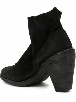 Guidi bottines à talon biseauté
