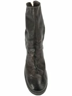 Guidi bottines zippées