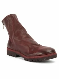 Guidi bottines zippées