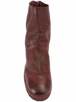 Guidi bottines zippées