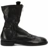 Guidi bottines zippées