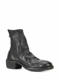 Guidi rear zip boots