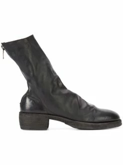 Guidi rear zip boots