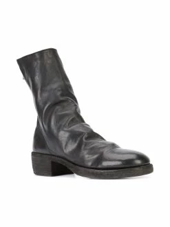 Guidi rear zip boots