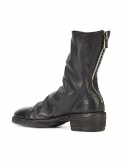 Guidi rear zip boots
