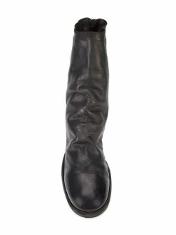 Guidi rear zip boots