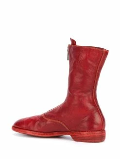 Guidi bottines zippées