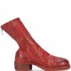 Guidi bottines à fermeture zippée au dos