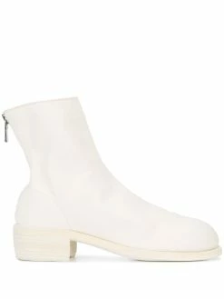 Guidi bottines zippées