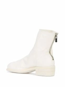 Guidi bottines zippées