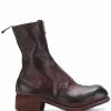 Guidi bottines zippées