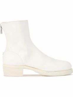 Guidi bottines zippées