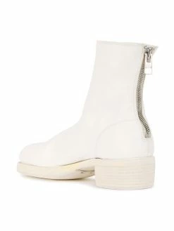 Guidi bottines zippées