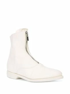 Guidi front-zipped fitted boots