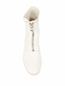 Guidi front-zipped fitted boots