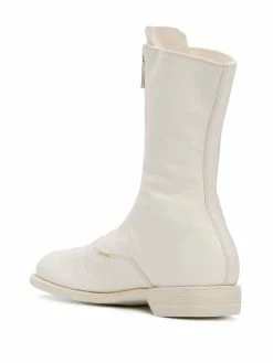 Guidi bottines structurées à fermeture zippé