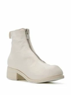 Guidi bottines zippées