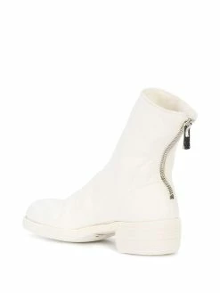 Guidi bottines à fermeture arrière zippée
