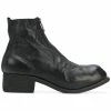 Guidi bottines zippées