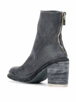 Guidi bottines zippées