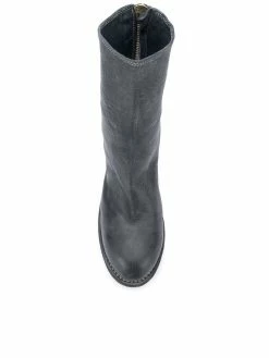 Guidi bottines zippées