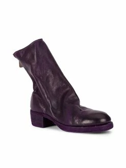 Guidi rear zipped boots