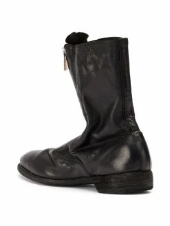 Guidi bottines zippées