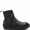 Guidi bottines zippées