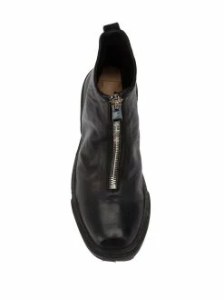 Guidi bottines zippées