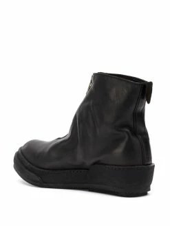 Guidi bottines à fermeture zippée