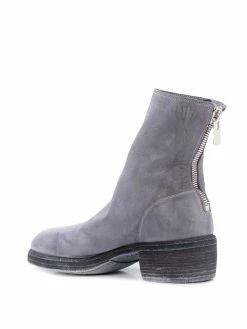 Guidi bottines zippées