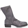 Guidi bottines à fermeture zippée