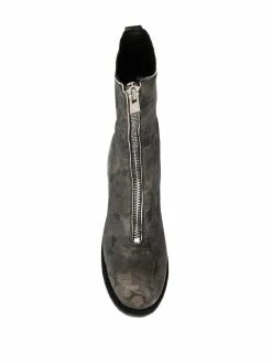 Guidi bottines imprimées zippées