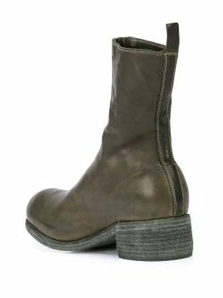 Guidi bottines à fermeture zippée