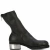 Guidi bottines à fermeture zippée