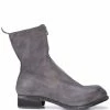 Guidi bottines à fermeture zippée