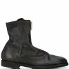 Guidi bottines zippées