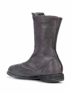 Guidi bottines à fermeture zippée