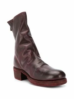 Guidi bottines à effet usé