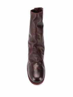 Guidi bottines à effet usé