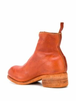 Guidi bottines zippées