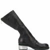 Guidi bottes à petit talon métallisé