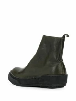 Guidi bottines à fermeture zippée