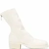 Guidi bottes zippées à design structuré