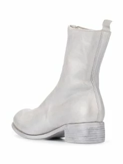 Guidi bottines à fermeture zippée