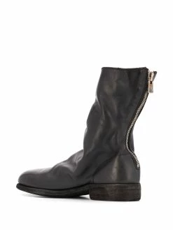 Guidi bottines zippées à l'arrière