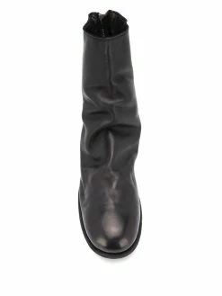 Guidi bottines zippées à l'arrière