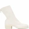 Guidi bottines à fermeture zippée