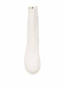 Guidi bottines à fermeture zippée